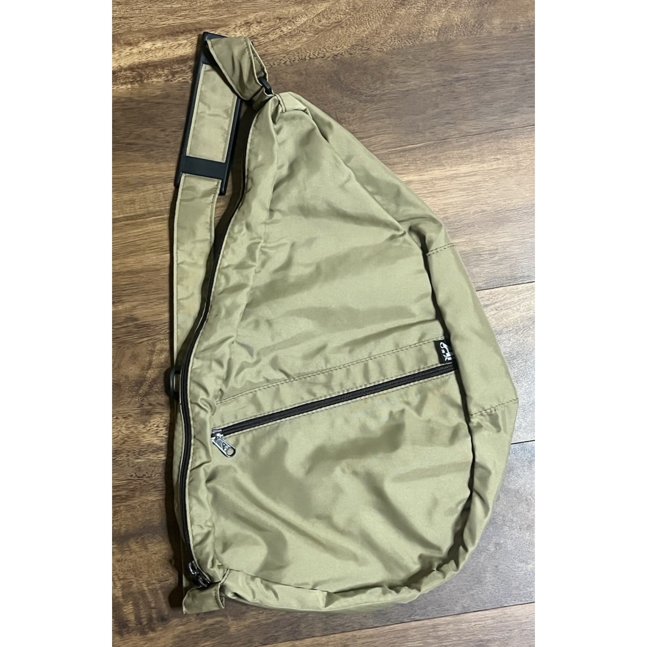 Ameribag 19" Classic Healthy Back Bag Ergonomic Crossbody Sling Beige New — image 2 of 7